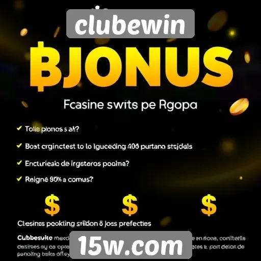 Como funciona o sistema de bônus no Clubewin